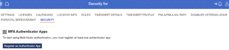 Security for Page